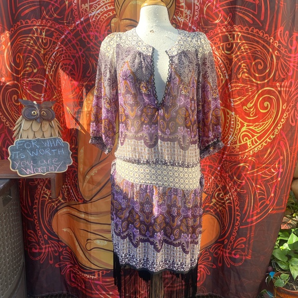 🤗304-UR Powerful ❤️~Boho Romance Dress - Picture 5 of 5